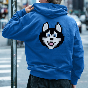 Zip-Front Hooded Fleece Sweatshirt - Cotton/Spandex Blend - CAT 2 - Phelps  USA